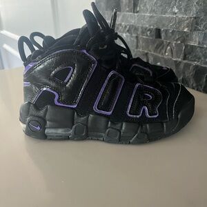 Nike Air More Uptempo Black Purple DX5954-001 -child 13